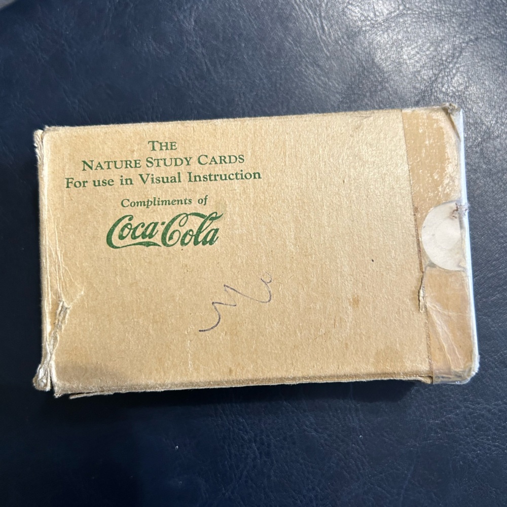 Coca Cola the nature study cards vintage